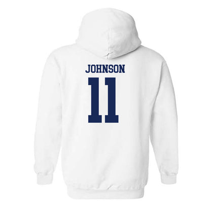 Marquette - NCAA Women's Lacrosse : Laila Johnson - Generic Shersey Hooded Sweatshirt