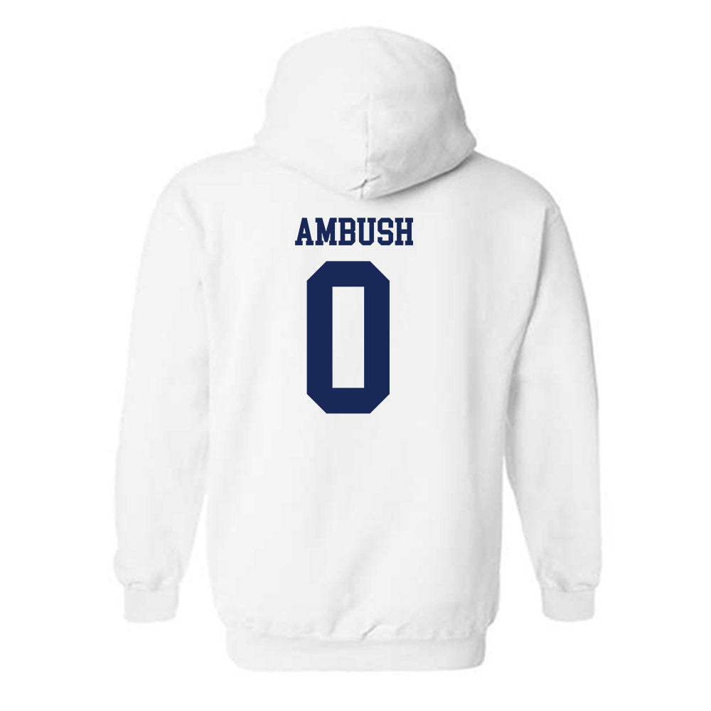 Marquette - NCAA Men's Lacrosse : Ty Ambush - Generic Shersey Hooded Sweatshirt-1