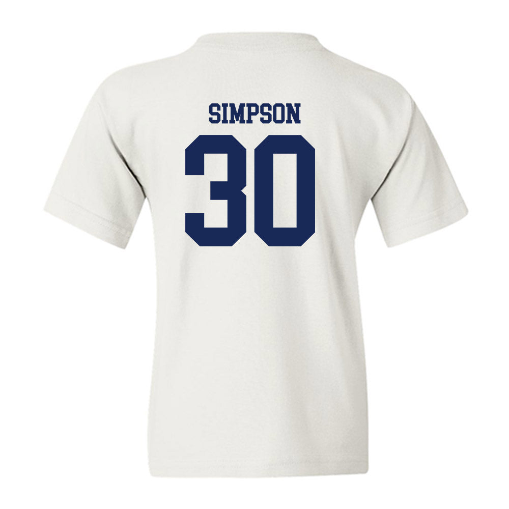 Marquette - NCAA Men's Soccer : Cameron Simpson - Generic Shersey Youth T-Shirt-1