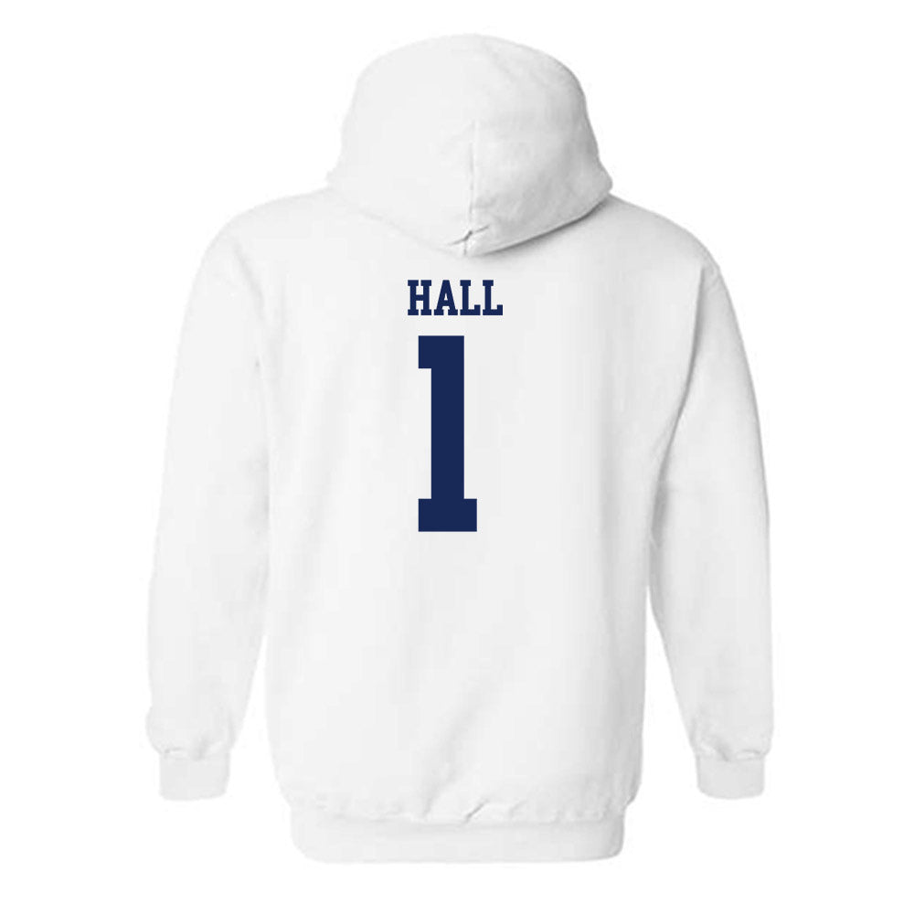 Marquette - NCAA Women's Basketball : Brooklyn Hall - Generic Shersey Hooded Sweatshirt-1