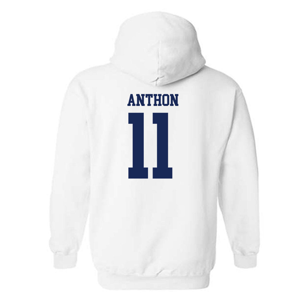 Marquette - NCAA Women's Basketball : Noelle Anthon - Generic Shersey Hooded Sweatshirt-1