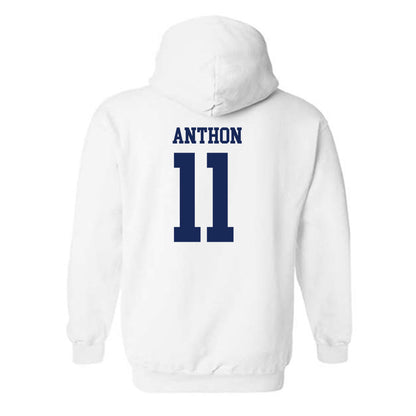 Marquette - NCAA Women's Basketball : Noelle Anthon - Generic Shersey Hooded Sweatshirt-1