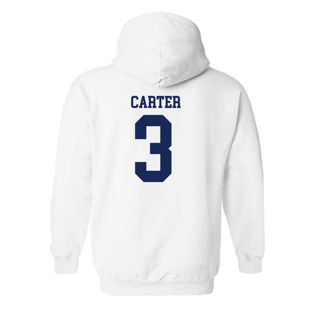Marquette - NCAA Women's Basketball : Se'Crette Carter - Generic Shersey Hooded Sweatshirt-1