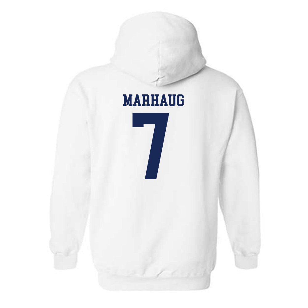 Marquette - NCAA Women's Soccer : Ida Marhaug - Generic Shersey Hooded Sweatshirt-1