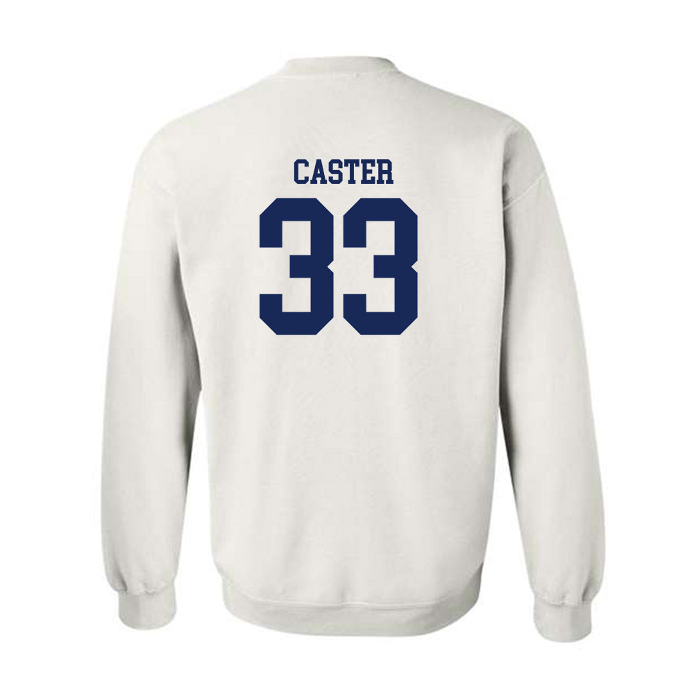 Marquette - NCAA Men's Lacrosse : Chandler Caster - Generic Shersey Crewneck Sweatshirt-1