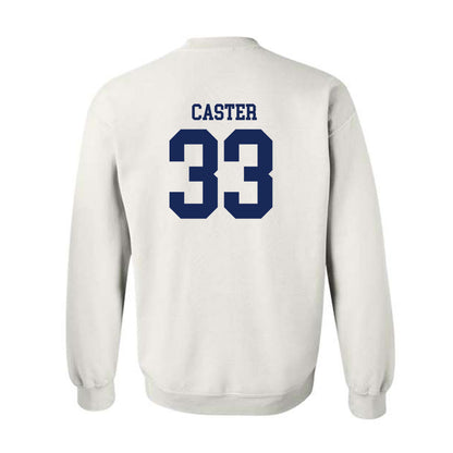 Marquette - NCAA Men's Lacrosse : Chandler Caster - Generic Shersey Crewneck Sweatshirt-1