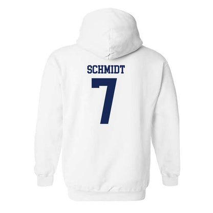 Marquette - NCAA Women's Volleyball : Keira Schmidt - Generic Shersey Hooded Sweatshirt-1