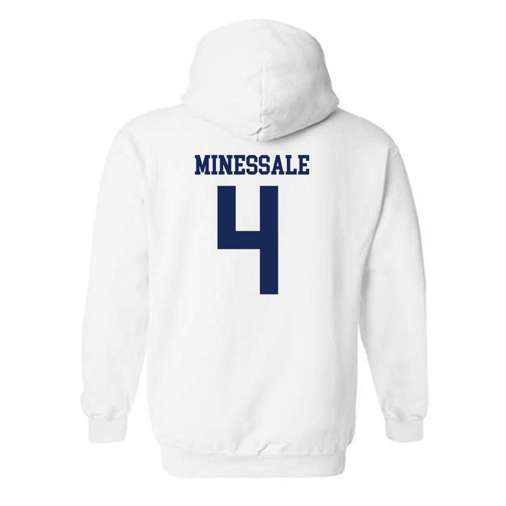 Marquette - NCAA Men's Basketball : Nolan Minessale - Generic Shersey Hooded Sweatshirt-1