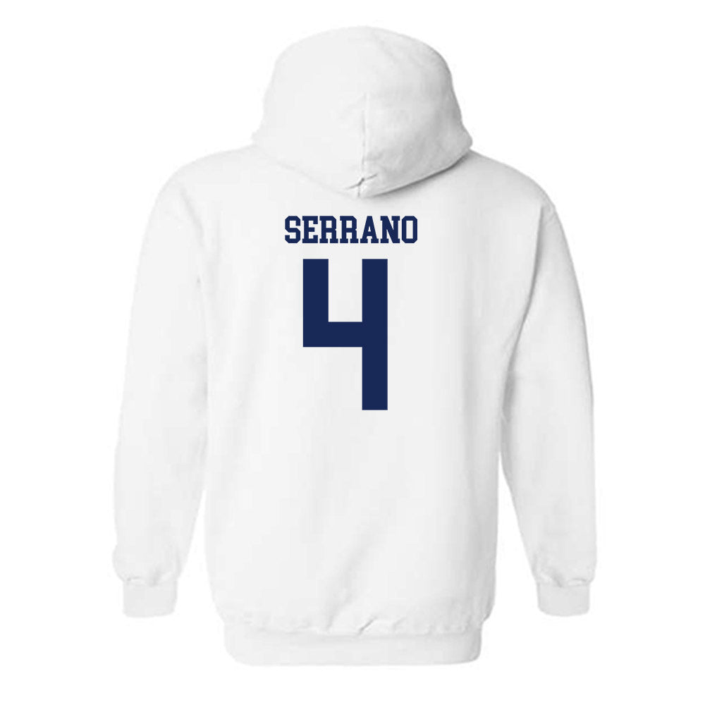Marquette - NCAA Women's Lacrosse : Dani Serrano - Generic Shersey Hooded Sweatshirt-1