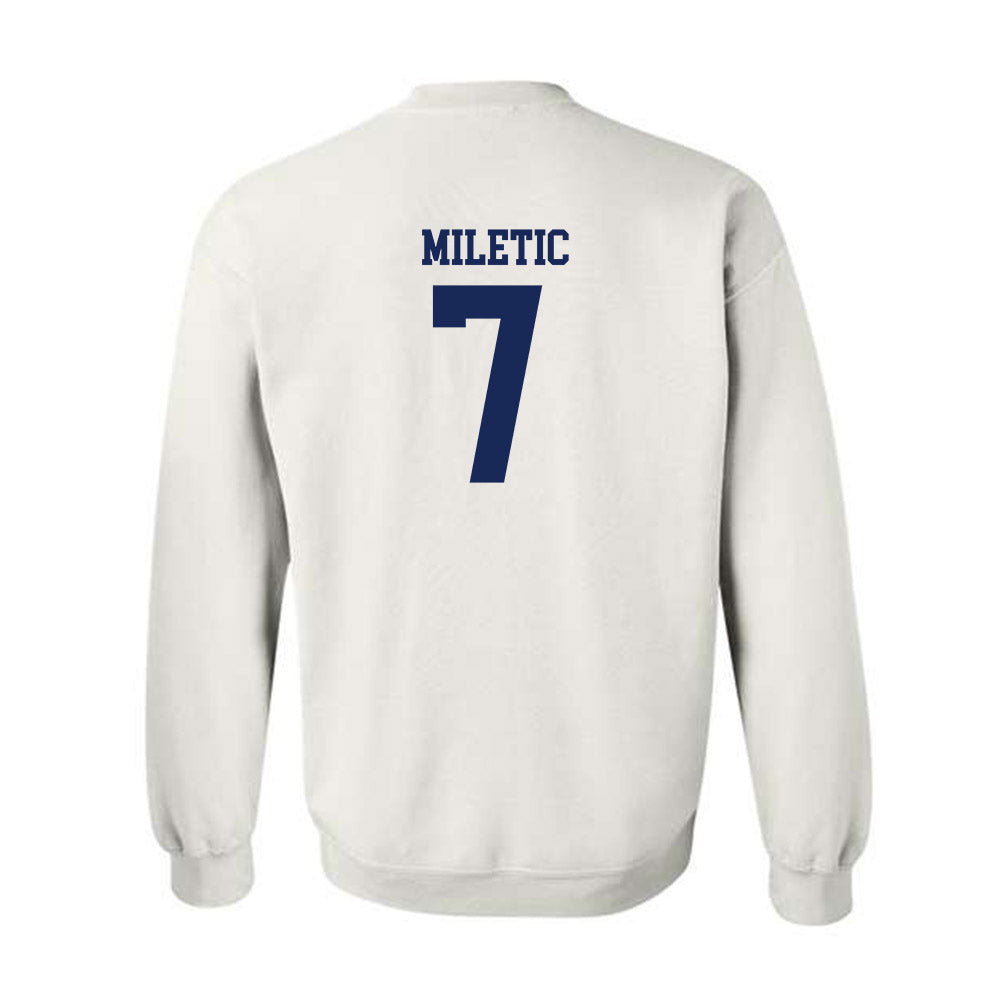 Marquette - NCAA Men's Basketball : Ian Miletic - Generic Shersey Crewneck Sweatshirt-1