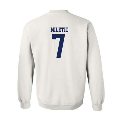 Marquette - NCAA Men's Basketball : Ian Miletic - Generic Shersey Crewneck Sweatshirt-1