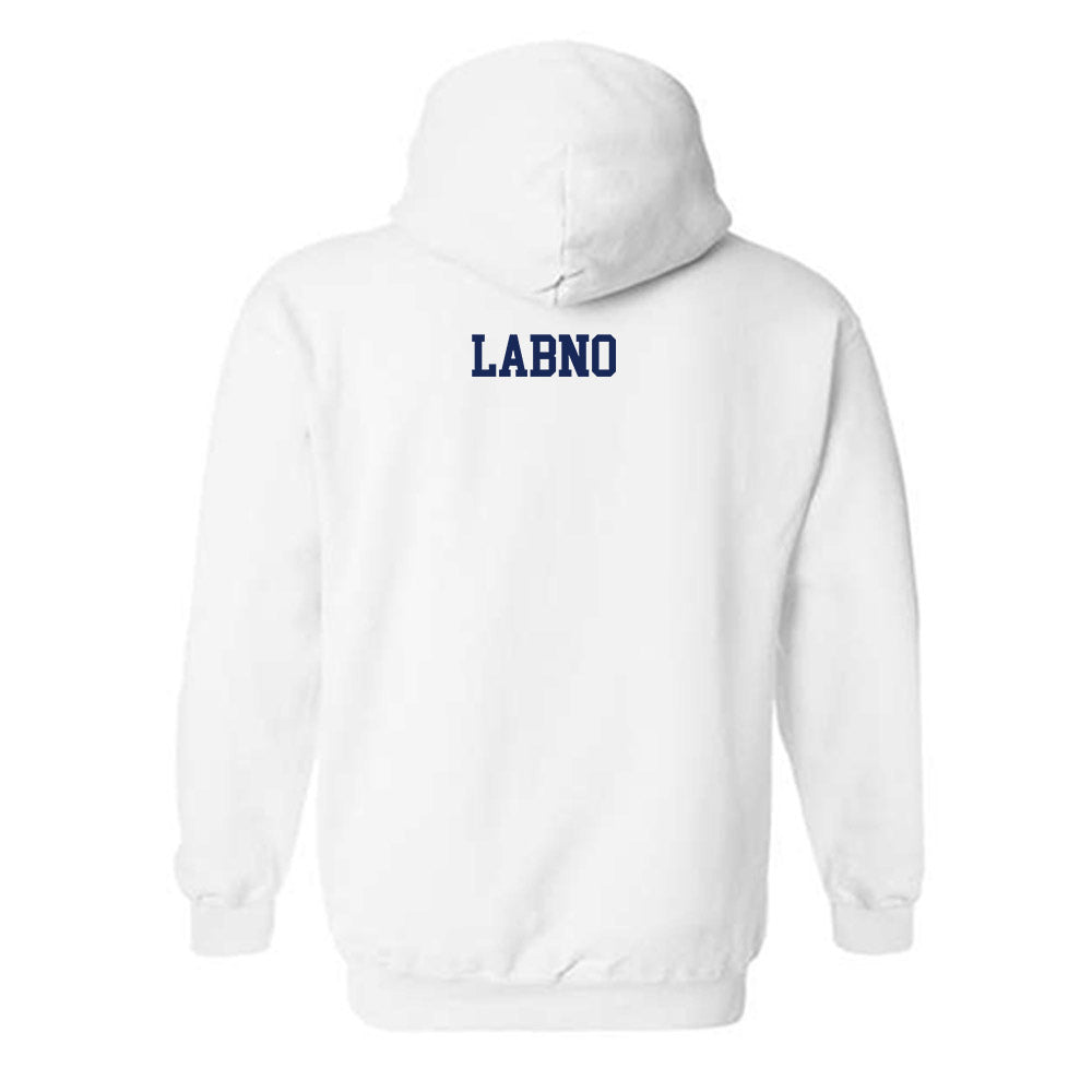 Marquette - NCAA Women's Swimming & Diving : Amelia Labno - Generic Shersey Hooded Sweatshirt-1