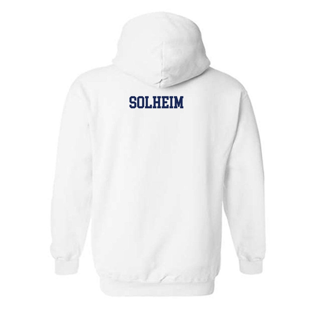 Marquette - NCAA Men's Tennis : Even Solheim - Generic Shersey Hooded Sweatshirt-1