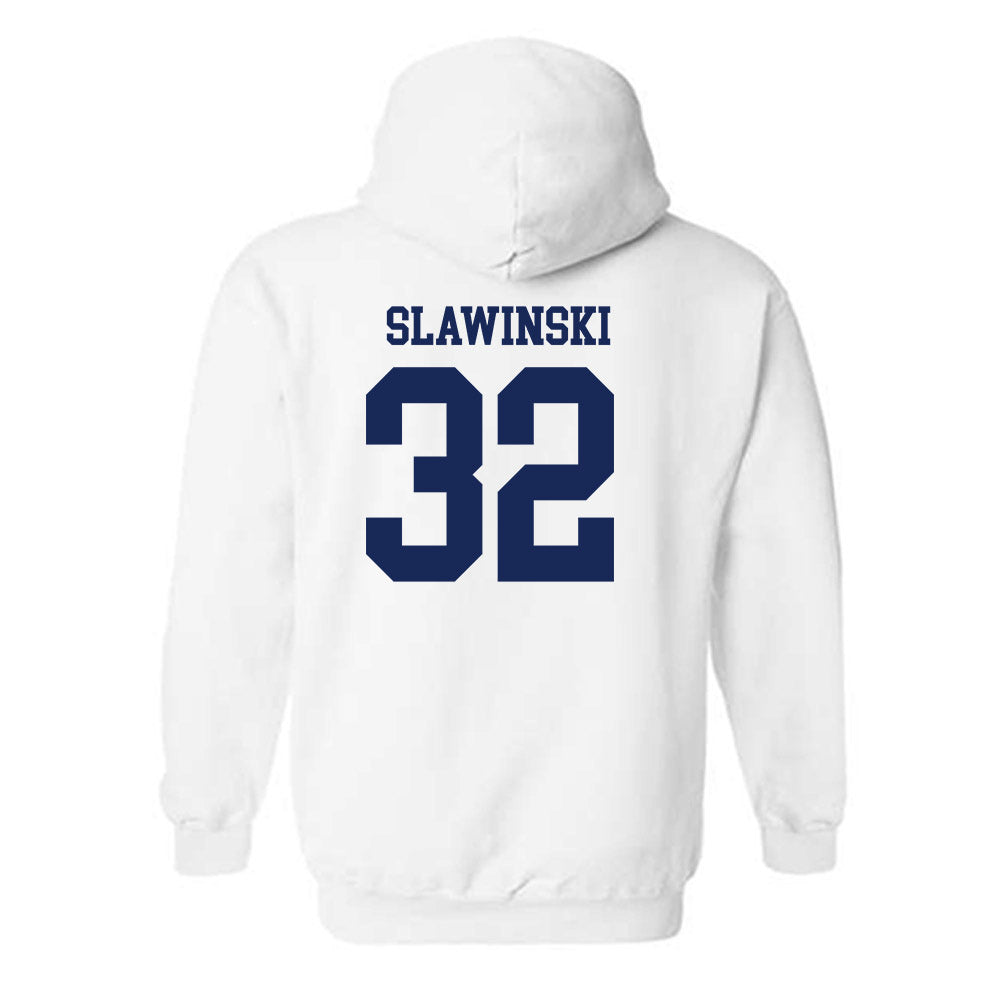 Marquette - NCAA Men's Soccer : Will Slawinski - Generic Shersey Hooded Sweatshirt-1