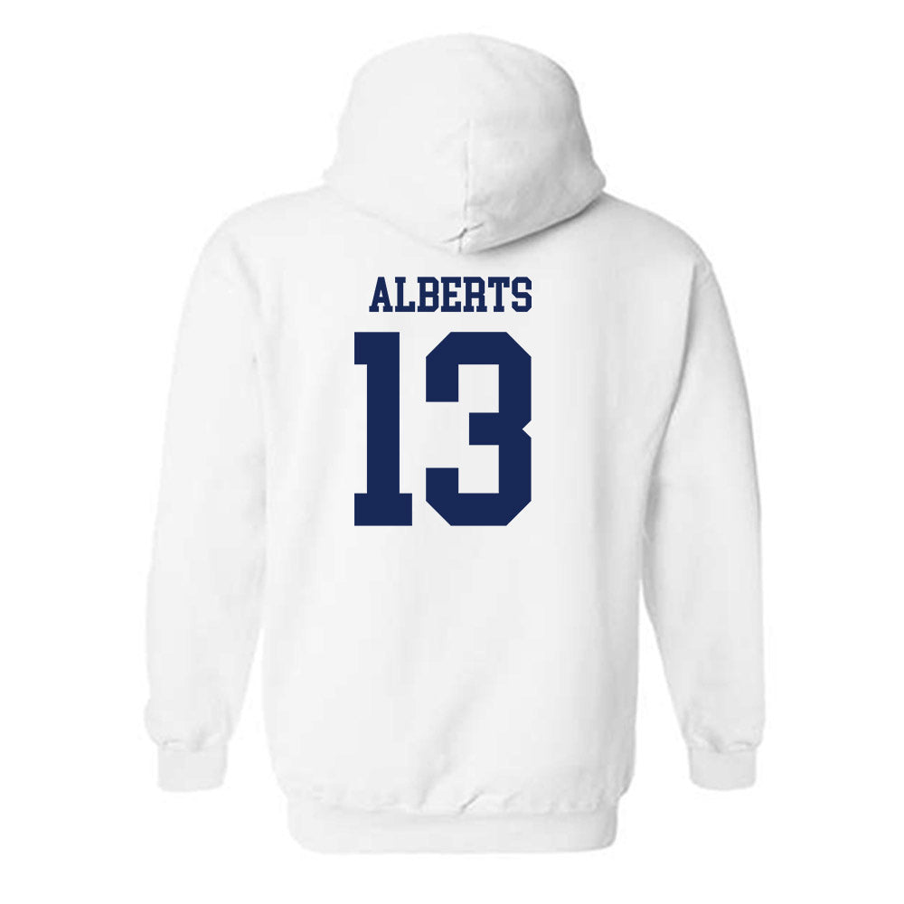 Marquette - NCAA Women's Soccer : Adrianna Alberts - Generic Shersey Hooded Sweatshirt-1