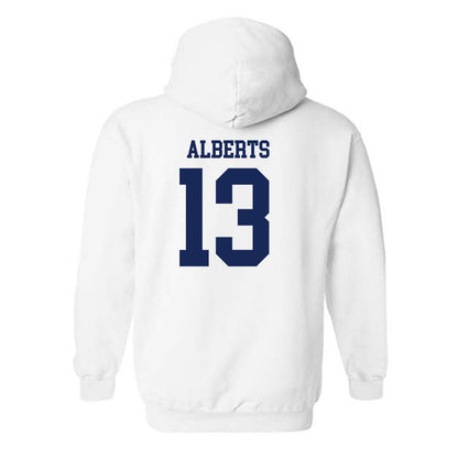 Marquette - NCAA Women's Soccer : Adrianna Alberts - Generic Shersey Hooded Sweatshirt-1