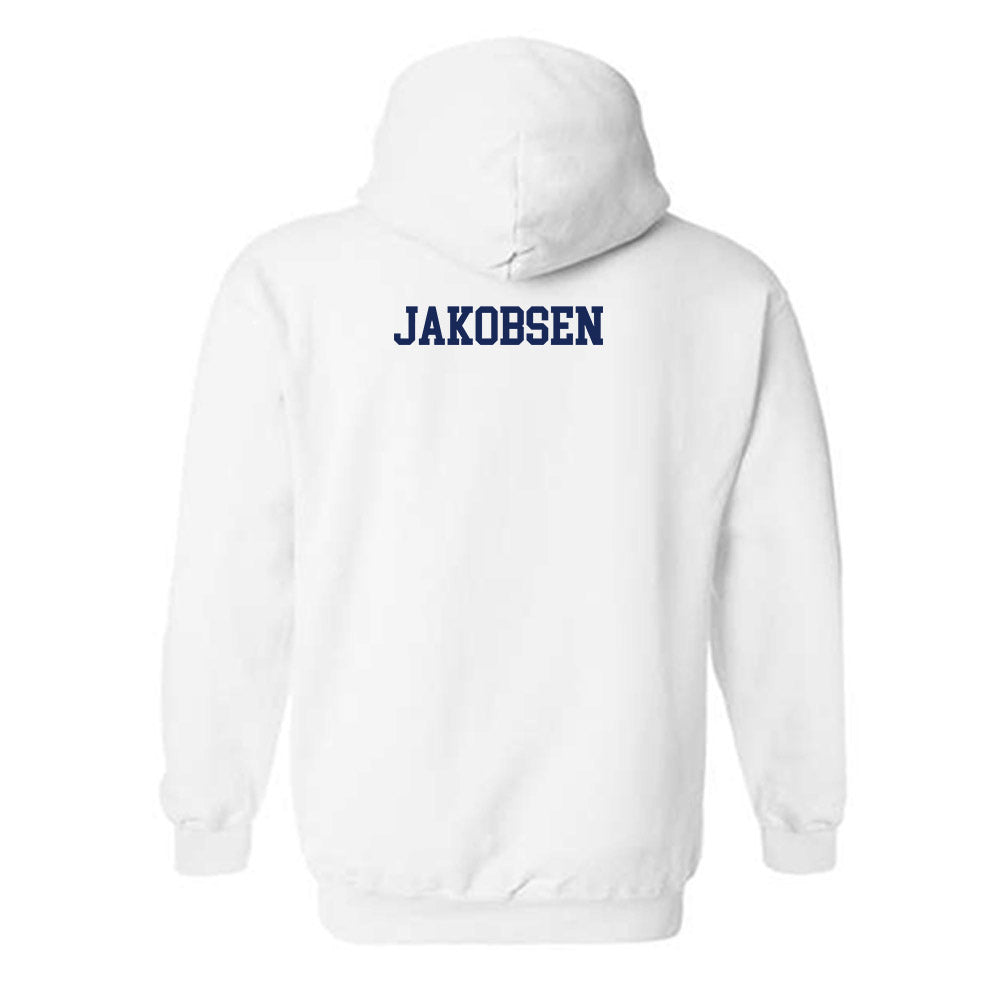 Marquette - NCAA Men's Soccer : Thomas Jakobsen - Generic Shersey Hooded Sweatshirt-1