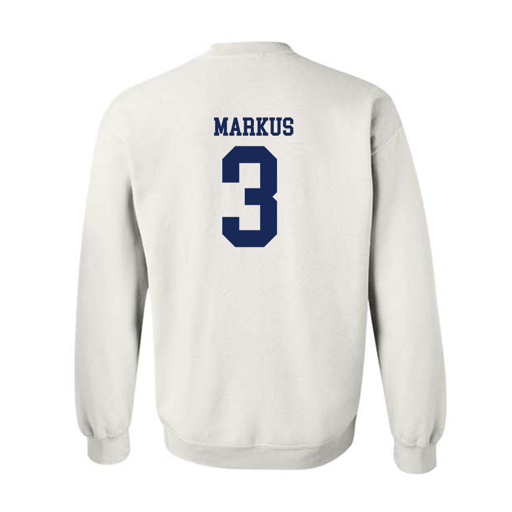 Marquette - NCAA Women's Volleyball : Luanna Markus - Generic Shersey Crewneck Sweatshirt-1