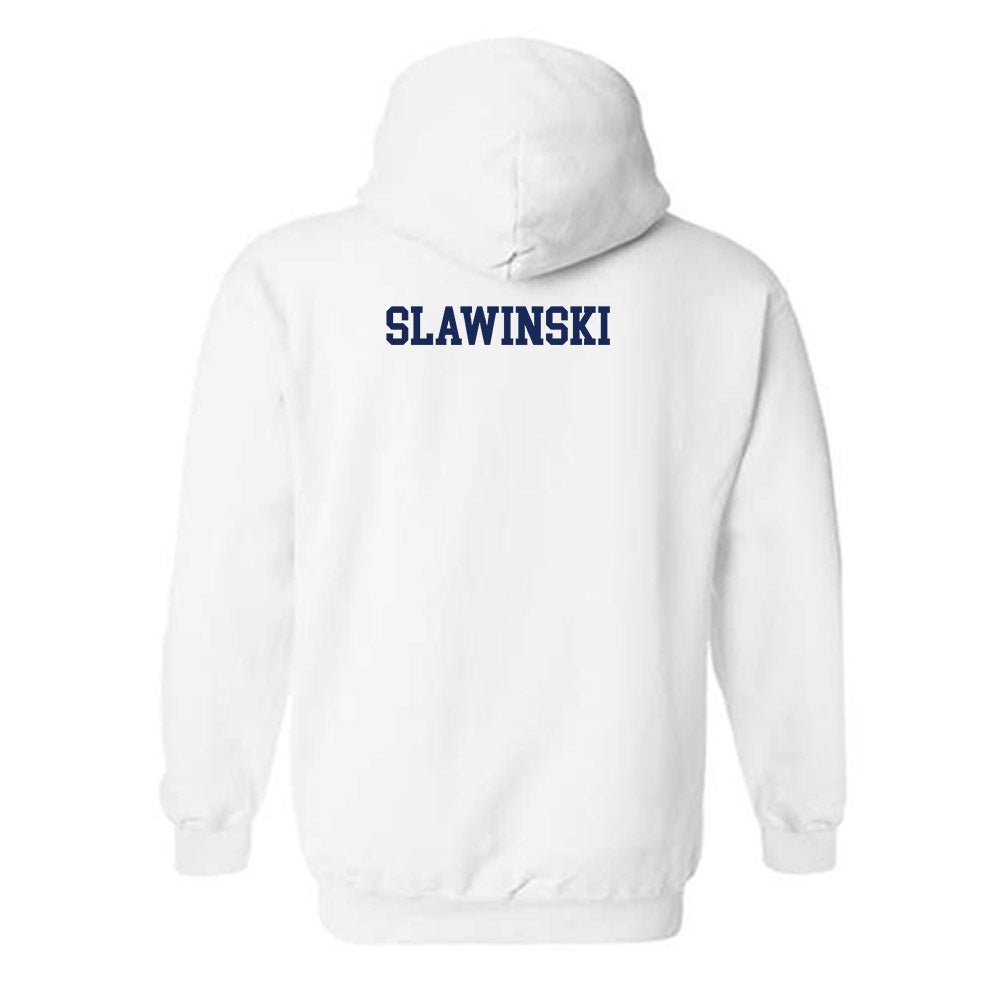 Marquette - NCAA Men's Soccer : Will Slawinski - Generic Shersey Hooded Sweatshirt-1