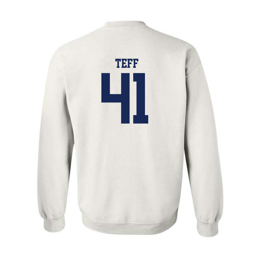 Marquette - NCAA Men's Lacrosse : Troy Teff - Generic Shersey Crewneck Sweatshirt-1
