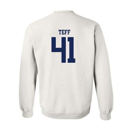 Marquette - NCAA Men's Lacrosse : Troy Teff - Generic Shersey Crewneck Sweatshirt-1