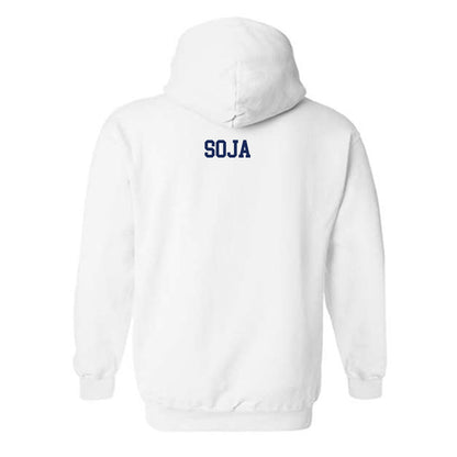 Marquette - NCAA Men's Lacrosse : Russell Soja - Generic Shersey Hooded Sweatshirt-1