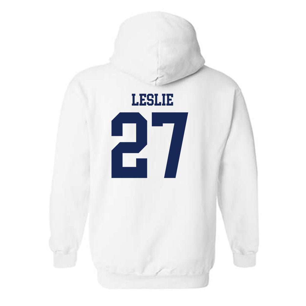 Marquette - NCAA Men's Lacrosse : Parker Leslie - Generic Shersey Hooded Sweatshirt-1