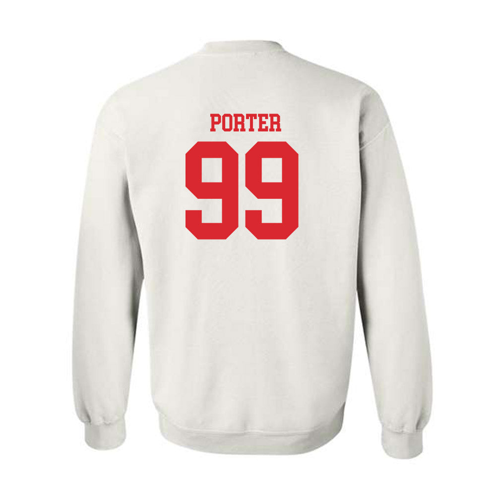 Rutgers - NCAA Football : Rondarius Porter - Classic Shersey Crewneck Sweatshirt-1