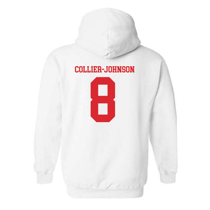 Rutgers - NCAA Football : Wydeek Collier-Johnson - Classic Shersey Hooded Sweatshirt-1