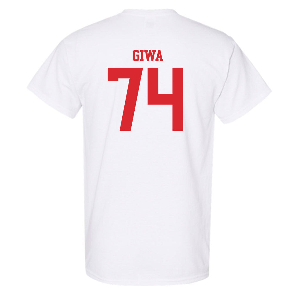 Rutgers - NCAA Football : Moshood Giwa - Classic Shersey T-Shirt-1
