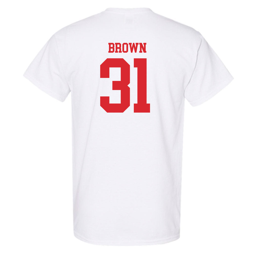 Rutgers - NCAA Men's Soccer : Logan Brown - Classic Shersey T-Shirt-1