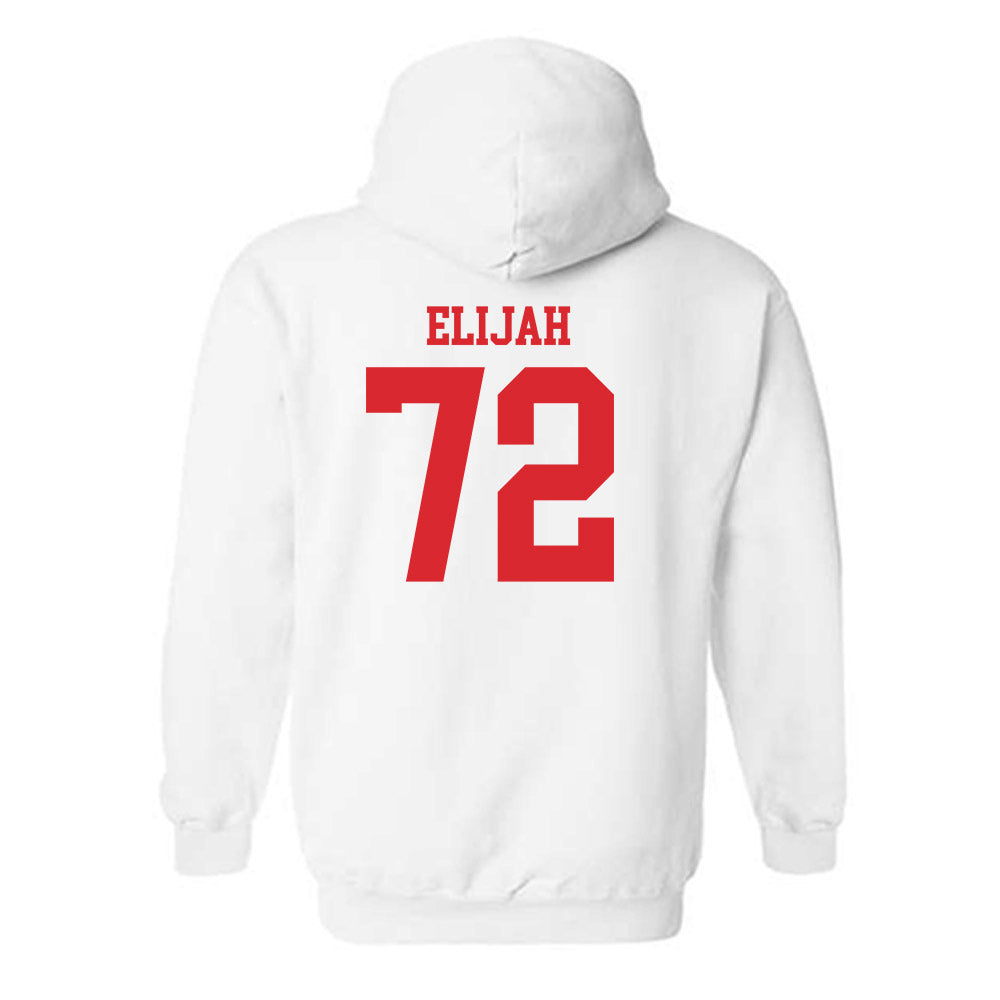 Rutgers - NCAA Football : Jayden Elijah - Classic Shersey Hooded Sweatshirt-1