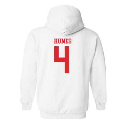 Rutgers - NCAA Football : Kevyn Humes - Classic Shersey Hooded Sweatshirt-1