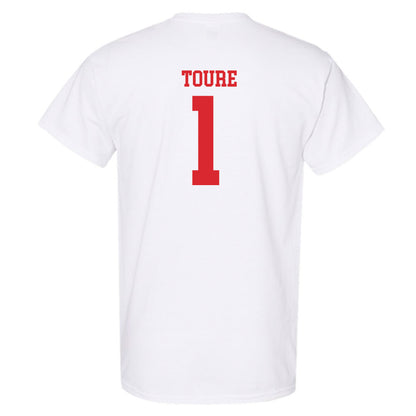 Rutgers - NCAA Football : Famah Toure - Classic Shersey T-Shirt-1