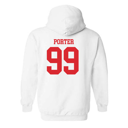 Rutgers - NCAA Football : Rondarius Porter - Classic Shersey Hooded Sweatshirt-1