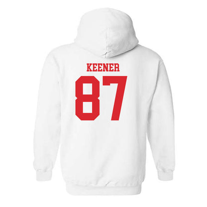 Rutgers - NCAA Football : Montgomery Keener - Classic Shersey Hooded Sweatshirt-1