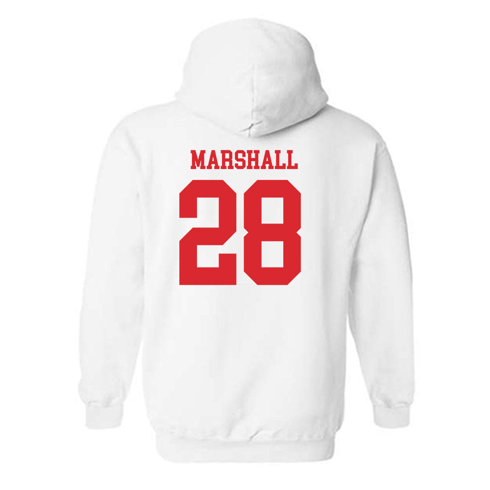 Rutgers - NCAA Football : Cannon Marshall - Classic Shersey Hooded Sweatshirt-1
