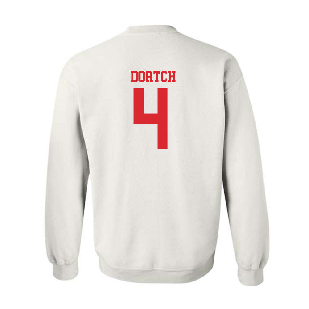 Rutgers - NCAA Men's Basketball : Bryce Dortch - Classic Shersey Crewneck Sweatshirt-1