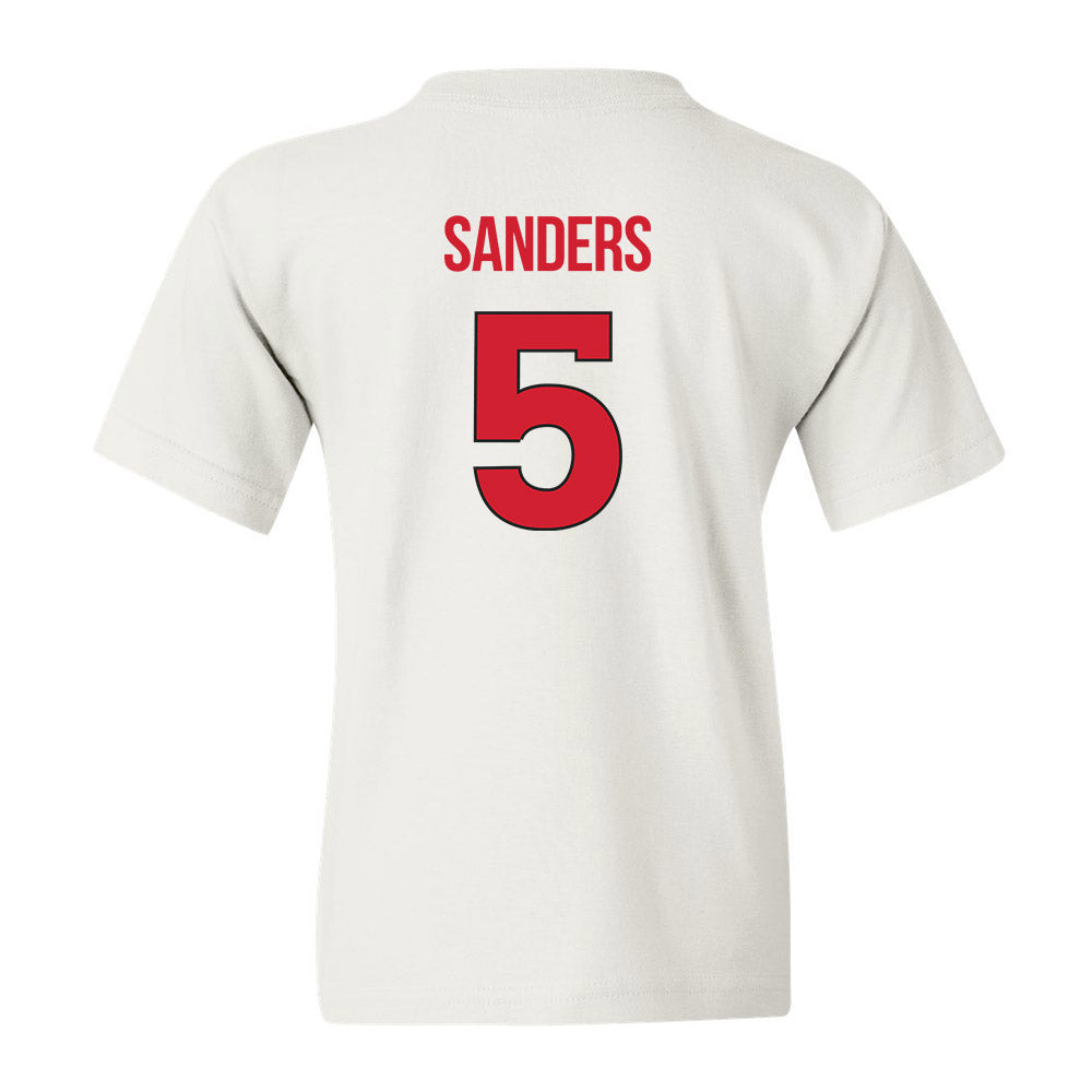 Rutgers - NCAA Football : Kaj Sanders - Youth T-Shirt