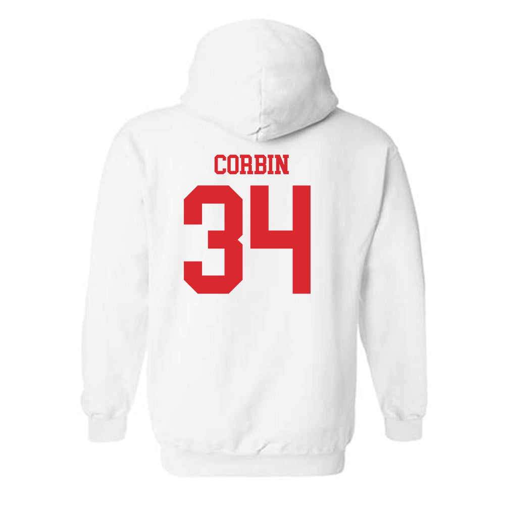 Rutgers - NCAA Women's Lacrosse : Alexa Corbin - Classic Shersey Hooded Sweatshirt-1