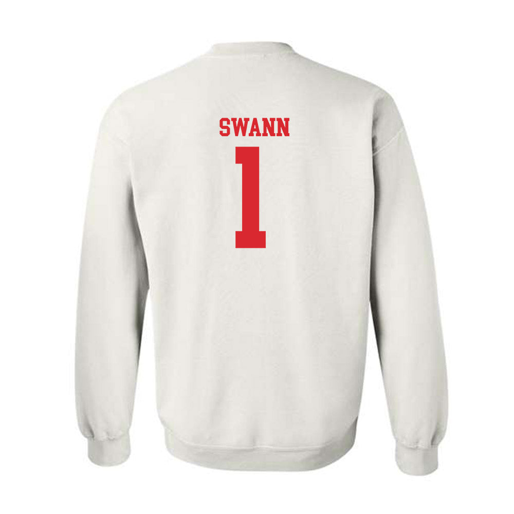 Rutgers - NCAA Women's Basketball : Lauryn Swann - Classic Shersey Crewneck Sweatshirt-1