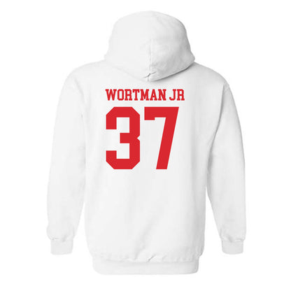 Rutgers - NCAA Football : RJ Wortman Jr - Classic Shersey Hooded Sweatshirt-1