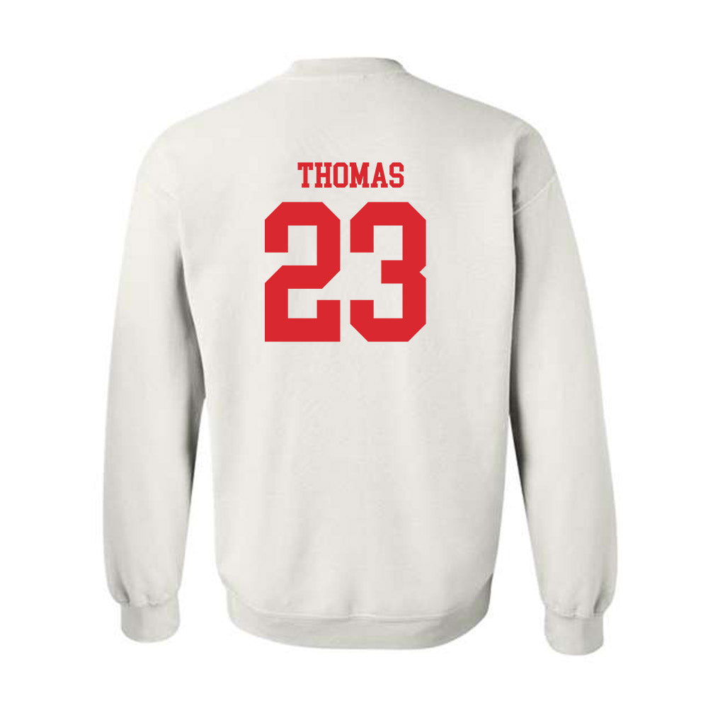 Rutgers - NCAA Women's Lacrosse : Charlee Thomas - Classic Shersey Crewneck Sweatshirt-1