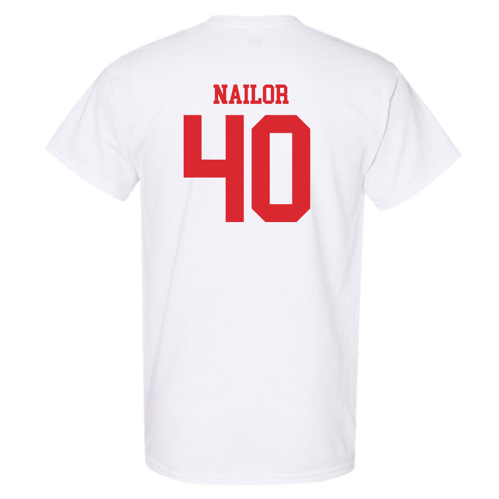 Rutgers - NCAA Baseball : Jager Nailor - Classic Shersey T-Shirt-1