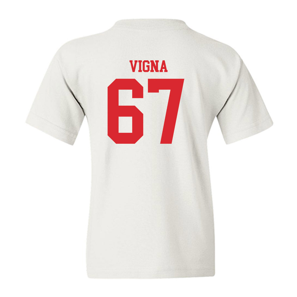 Rutgers - NCAA Football : Christopher Vigna - Classic Shersey Youth T-Shirt-1