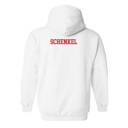 Rutgers - NCAA Women's Gymnastics : Reagan Schenkel - Classic Shersey Hooded Sweatshirt-1