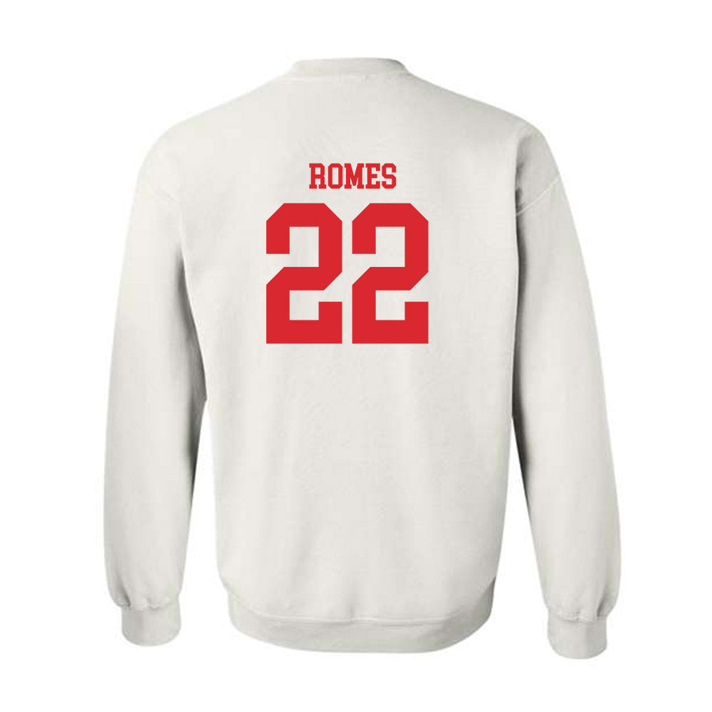 Rutgers - NCAA Women's Volleyball : Malia Romes - Classic Shersey Crewneck Sweatshirt-1