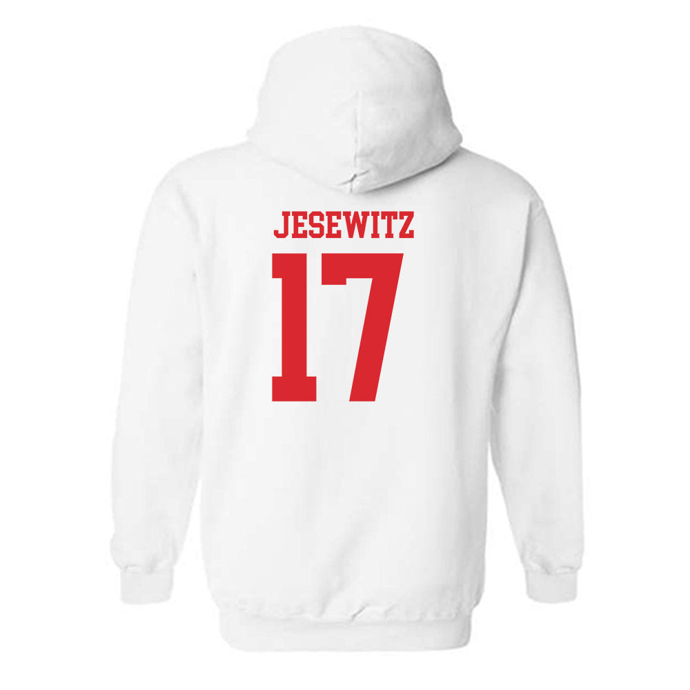 Rutgers - NCAA Women's Volleyball : Avery Jesewitz - Classic Shersey Hooded Sweatshirt-1