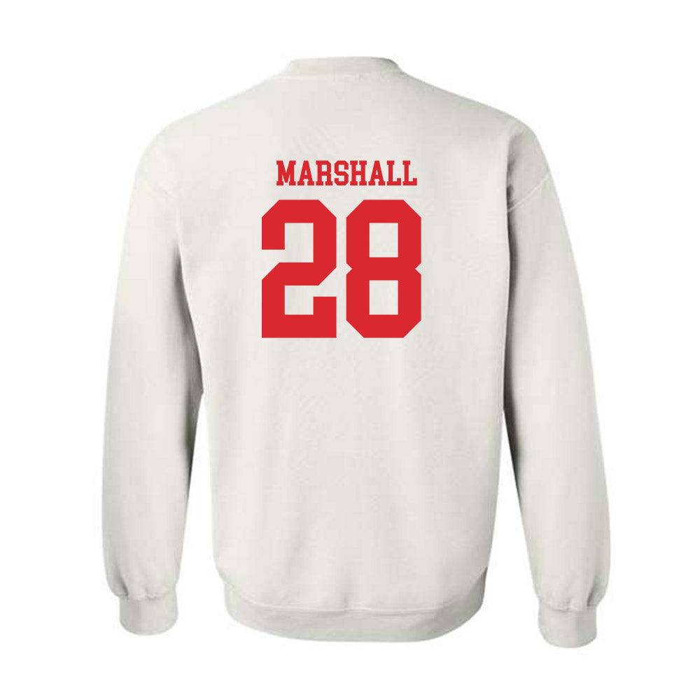 Rutgers - NCAA Football : Cannon Marshall - Classic Shersey Crewneck Sweatshirt-1