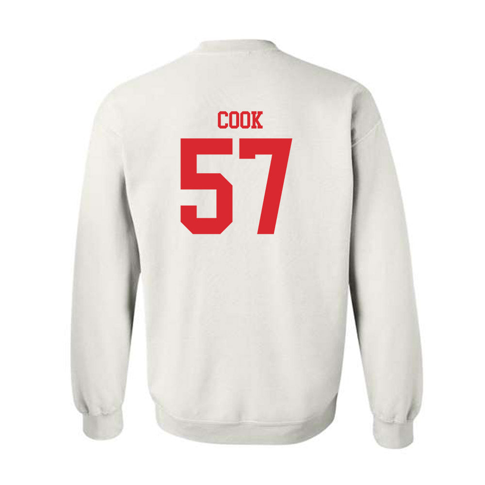 Rutgers - NCAA Football : Isaiah Cook - Classic Shersey Crewneck Sweatshirt-1